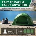 thumbnail image 4 of Vela 4 Person Camping Tent - Waterproof Dome Tent with Easy Setup and Great Ventilation, 4 of 8