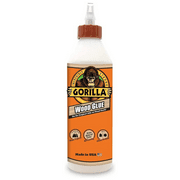 Gorilla Glue 18oz. Wood Glue. Color: White / Cream. Assembled Product Weight Is 1.36 lb