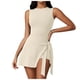 thumbnail image 1 of Vestido deportivo sin mangas para mujer - Vestido informal de fitness y tenis con tirantes adelgazantes y diseño en la espalda, 1 of 7
