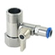 thumbnail image 1 of Adaptador de suministro de agua AimaTrun, válvula en T de 1/2 x 1/2 x 1/4 pulgadas, 1 of 7