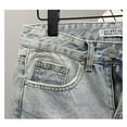 thumbnail image 4 of Men's summer casual denim shorts youth fashion loose outdoor traveling beach shorts, 4 of 5