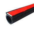 thumbnail image 4 of vonky Small D-Shape Sealing Strip Dustproof Soundproof Weathertrip Weatherstrip for Car Trunk Hood Closing Door Mute Bar, 4 of 7