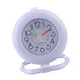 thumbnail image 3 of Reloj de pared redondo creativo, fácil de leer, de 12 cm, para decoración de aulas y oficinas. Blanco, 3 of 6