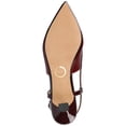 thumbnail image 6 of Journee Womens Padma Medium and Wide Width Sling Back Pointed Toe Kitten Heel Pumps, 6 of 11