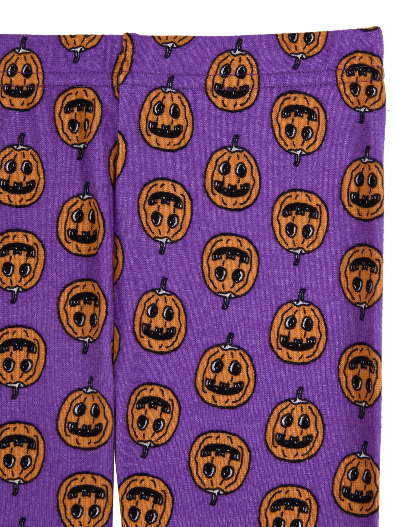 Peanuts Girls Halloween Snug Fit Long Sleeve Top and Sleep Pants Pajama Set, 2-Piece, Sizes 4-12