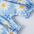 thumbnail image 6 of Baby Girl Summer Romper Daisy Print with Ruffles 18-24 Months, 6 of 7