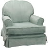 Newco - Rounded-Back Chenille Glider, Ivory