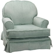 Newco - Rounded-Back Chenille Glider, Ivory
