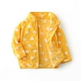 thumbnail image 4 of Lkhaha Girls Jacket Polar Zipper Cartoon Dinosaur Animal Print Boys Baby Warm Fall Winter Clothes Size 4-5 Years, 4 of 4