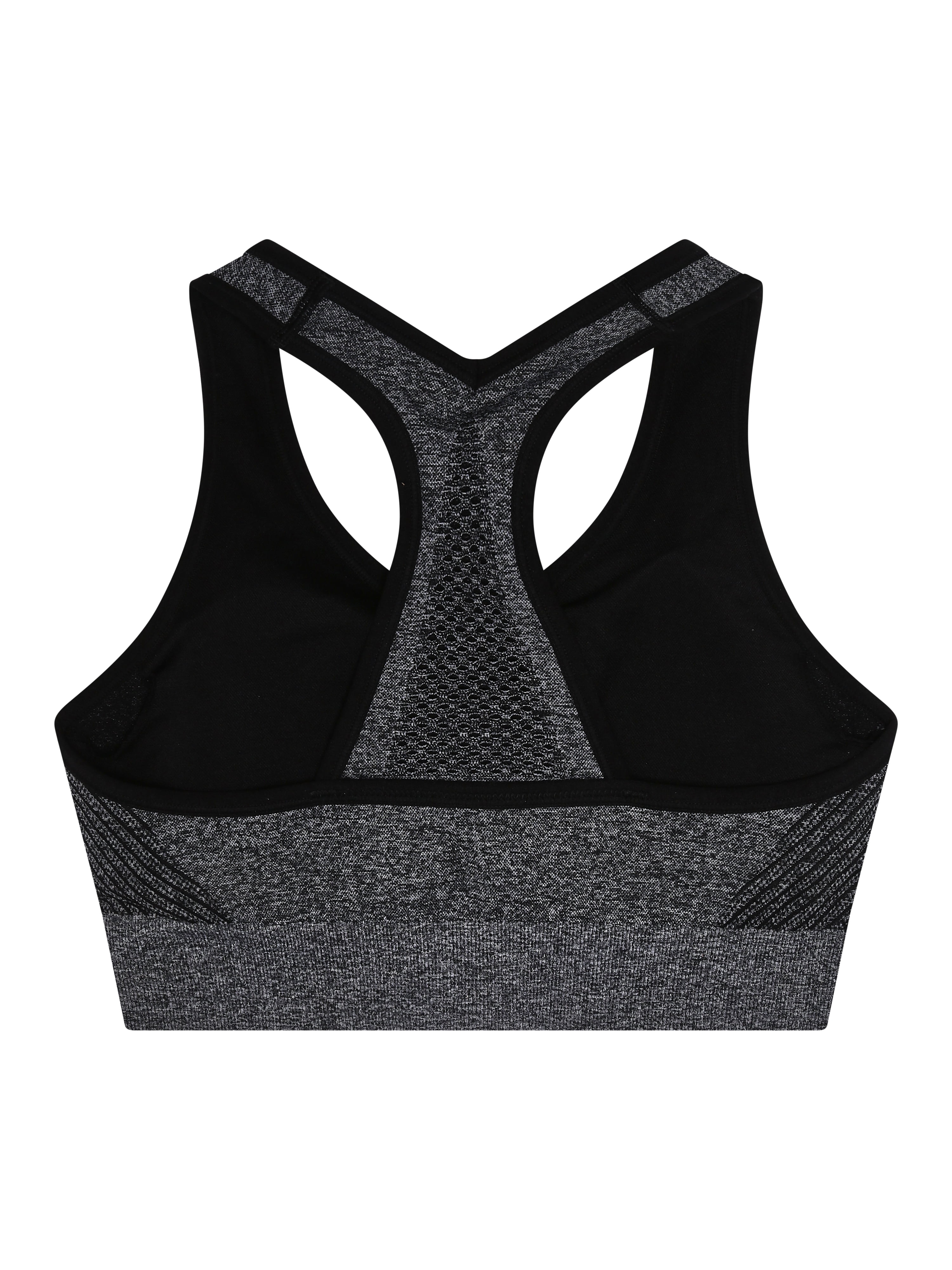 Reebok Womens Medium Impact Seamless Sports Bra With Removable Bra Cups, Sizes S-3XL