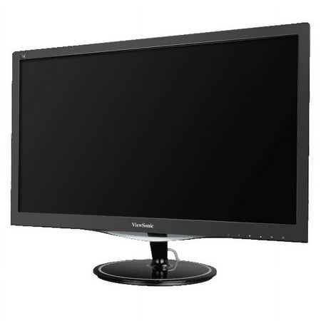 ViewSonic - 23.6" LED HD FreeSync Monitor (DVI, DisplayPort, HDMI, VGA) - Black