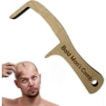 thumbnail image 3 of Divertido set de peine y cepillo de madera para hombres calvos, regalo original y divertido para hombres sin pelo., 3 of 5