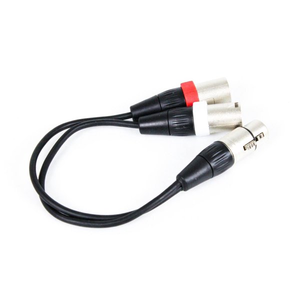 Blue Xlr Y Cable For Yeti Pro 5 Pin Xlrf To Dual 3 Pin Xlrm Microphone Walmart Com Walmart Com