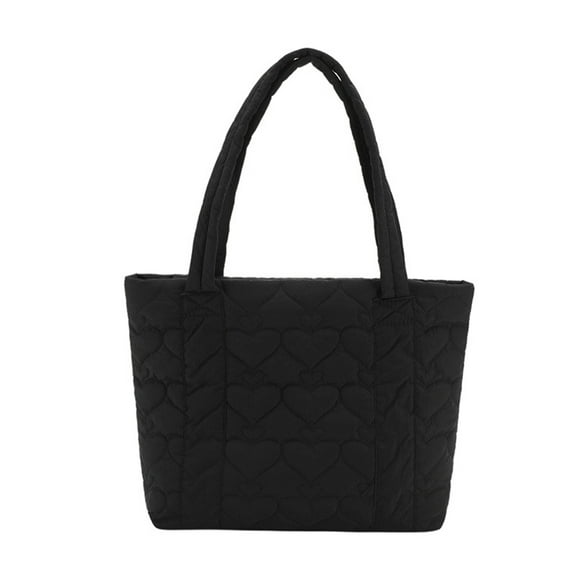 Quilted Shoulder Bag for Women Puff Hobo Handbag Lightweight Tote Bag Padding Bag Satchel Gym Bag Travel Bag