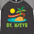 thumbnail image 4 of Inktastic I Love St. Kitts Women's Plus Size T-Shirt, 4 of 5