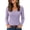 Light Purple #39, variant on DORKASM Women's Sweaters Turtleneck Lightweight Comfort Blouses Long Sleeve Slim Fit Ribbed Knit Comfy Bottoming Shirts Fall Winter Casual Stretch Pullover Hot Pink XL