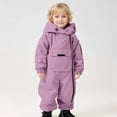 thumbnail image 2 of TBWNWG Winter Versatile Snowsafe Lined Outfit for Boys – Cozy Full-Body Jumpsuit with Hooded Winter Outerwear for Everyday Play and Adventures,Sizes 3-4 Years, 2 of 9