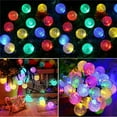 thumbnail image 4 of Solar String Lights Outdoor , 50LED Globe Fairy Waterproof Light, 4 of 5