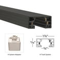 thumbnail image 3 of WAC Lighting H Track Plastic Floating Canopy Connector in Black, 3 of 3