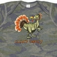thumbnail image 4 of Inktastic Clever Turkey Thanksgiving Dinosaur Boys or Girls Baby Bodysuit, 4 of 5