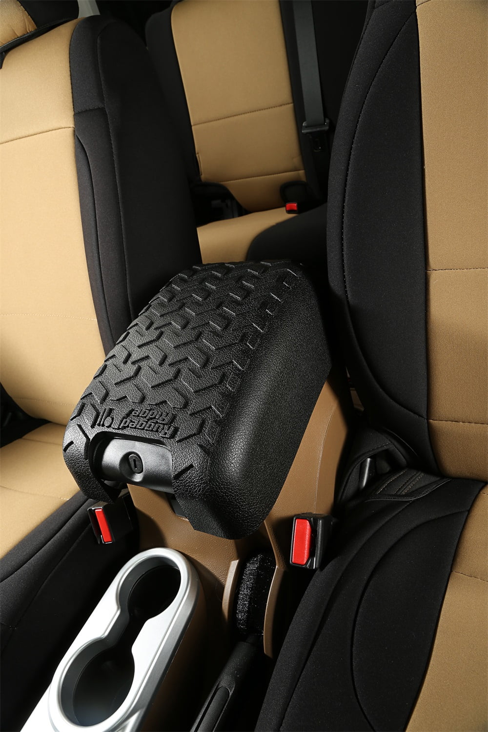 Rugged Ridge Center Console Cover, Black 13107.42 Fits 2011-2018 Jeep Wrangler JK