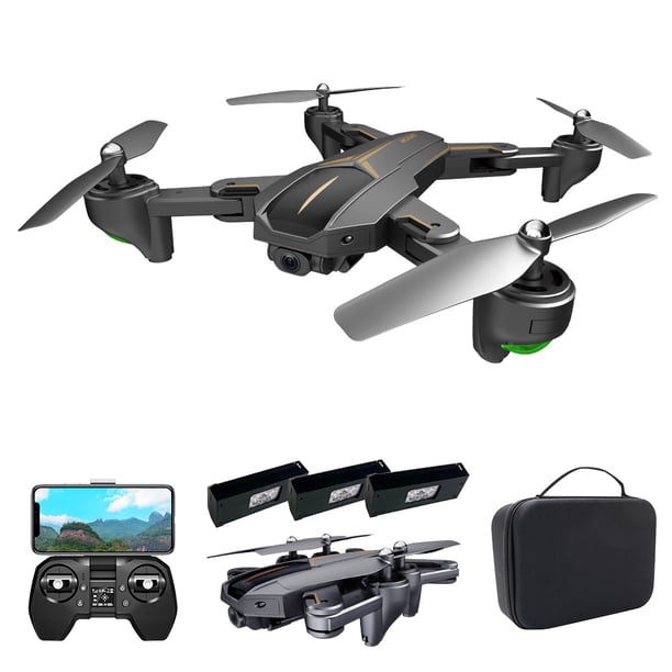 Drone RC Irfora VISUO XS812 Dron con cámara 4K Dron GPS 5G Wifi FPV Dron plegable Modo sin cabeza GPS Seguir Disparo por gestos Dron con retorno de una tecla para adultos con bolsa de almacenamiento Irfora Drone RC