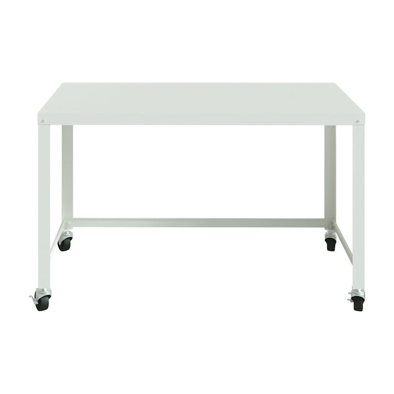 White desk 48 deals inch