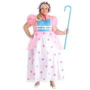 FUN Costumes Bo Peep Womens Fancy-Dress Costume for Adult, Plus Size