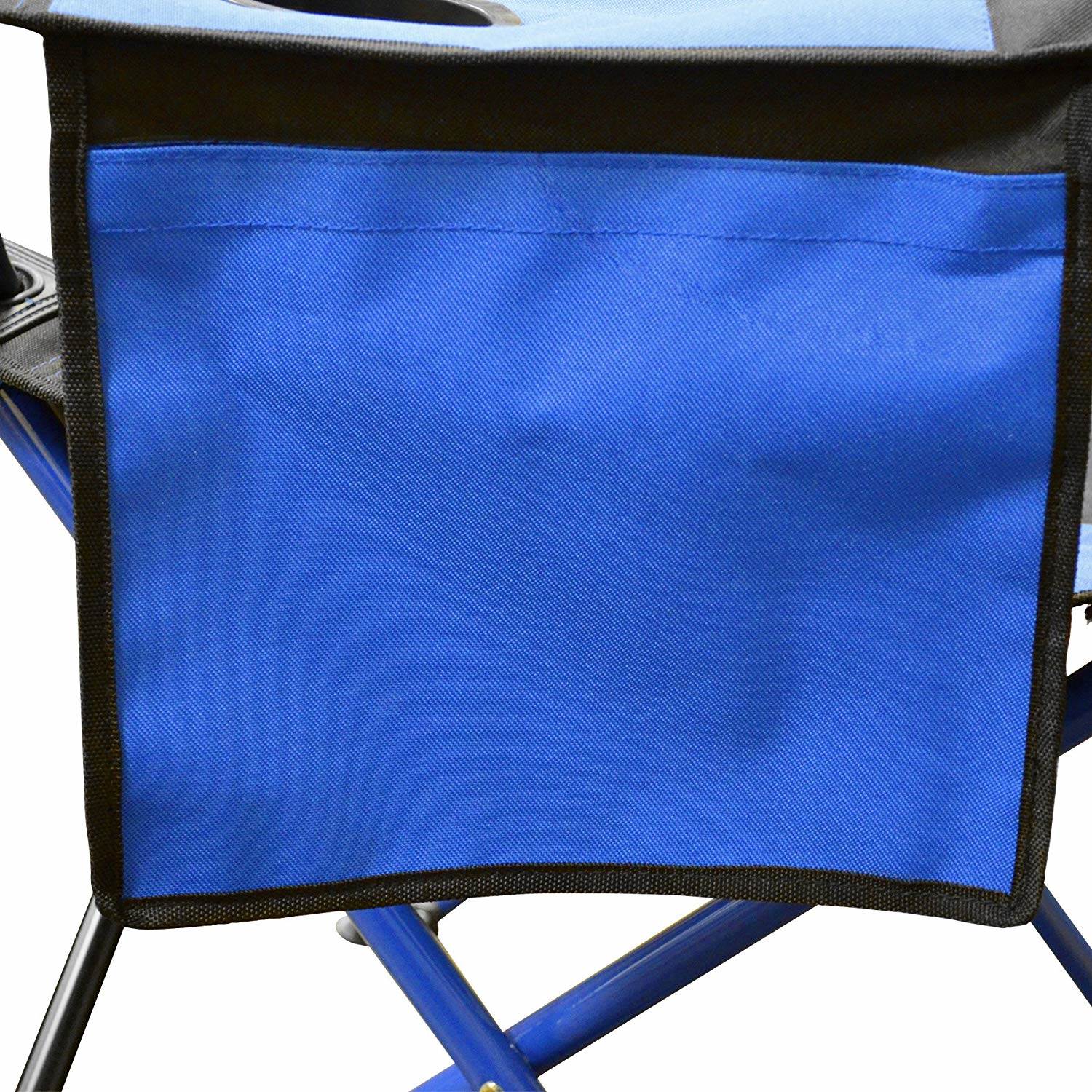 Caravan Sports Elite Quad Chair with Built In Cooler, True Blue