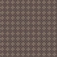 thumbnail image 1 of Ahgly Company Indoor Square Patterned Charcoal Black Novelty Area Rugs, 4' Square, 1 of 6