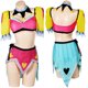 thumbnail image 3 of Disfraz de fantasía de Fizzarollie para mujer adulta, conjunto de sombrero de Fizzarolli, atuendo de anime, ropa de carnaval de Halloween, 3 of 5