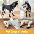 thumbnail image 4 of 2 Pairs Anti-Slip Dog Socks Soft Adjustable Paw Protection Dog Socks Grip Socks with Strap Traction Control, 4 of 5