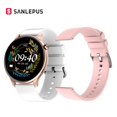 thumbnail image 1 of SANLEPUS 2023 nuevo reloj inteligente mujeres hombres impermeable Smartwatch Bluetooth llamadas oxígeno en sangre Monitor de ritmo cardíaco pulsera de Fitness Tan Jianjun unisex, 1 of 2