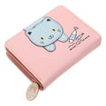 thumbnail image 2 of Porte-cartes de Crédit en PU Sac de Rangement Dessin Animé Porte-Monnaie Portable, 2 of 6