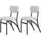 thumbnail image 1 of Kojooin Sillas de Comedor de Tela Boucle de Mediados de Siglo Patas de Metal Negro, Diseño Ergonómico y Cómodo para Uso en Cocina, Granja O Sala de Estar, 1 of 7