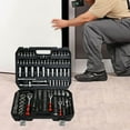 thumbnail image 5 of Topcobe Comprehensive 171-Piece Socket & Ratchet Wrench Toolbox, Ultimate Home & Auto Repair Kit for Men, Ideal for DIY Lovers & Mechanics, 5 of 10