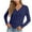 Dark Blue, variant on Tdoqot Womens Cardigan Sweaters Petite- Button Up Casual Fall Fashion Lightweight Cute Tops Khaki Size 2XL