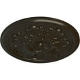 thumbnail image 3 of Ekena Millwork 12 3/4"OD x 7/8"P Legacy Acanthus Ceiling Medallion (Fits Canopies up to 3 1/2"), Hand-Painted Stone Hearth, 3 of 8