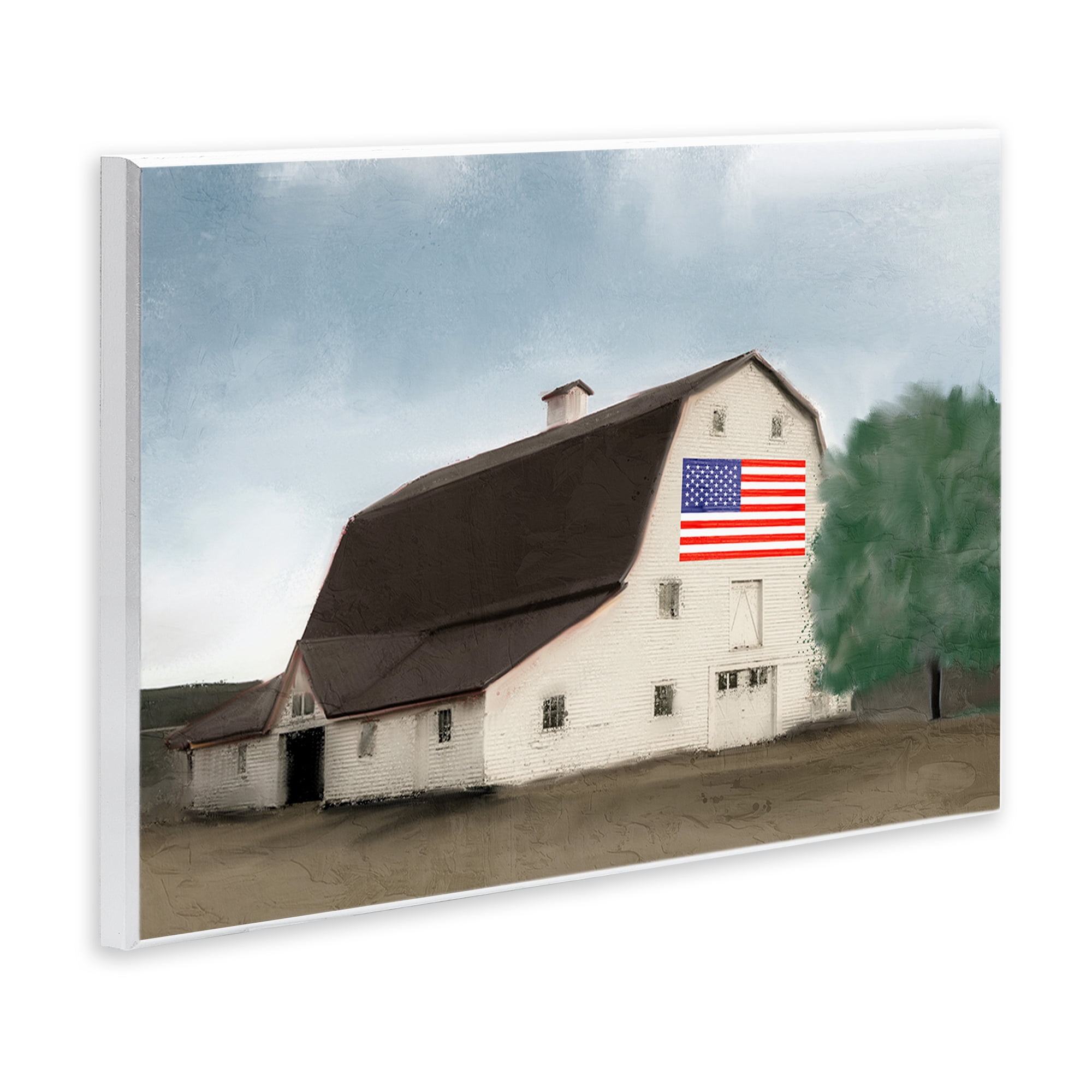 Stupell Industries American Barn Dreams Wall Plaque Art, design by Kim Allen