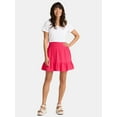 thumbnail image 2 of Time and Tru Women's Double Cloth Skirt, Sizes XS-XXXL, 2 of 5
