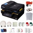 thumbnail image 1 of INTBUYING KIT de Machine de Transfert de Tasse de Sublimation 3D Imprimante Presse à Chaud, 1 of 10
