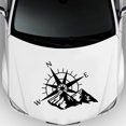 thumbnail image 4 of Mountain Compass Car sticker Mountain Navigation Decals, 4 of 7