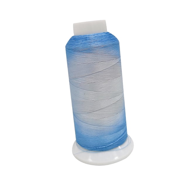 GUOOL Color Changing Thread, Embroidery, Hand Knitting, for Sewing Blanket Crochet Hat Light Blue