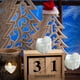 thumbnail image 5 of Luces de té sin llama que funcionan con pilas: vela votiva eléctrica parpadeante LED, paquete de 12 realistas y brillantes para celebraciones festivas y de temporada y regalos navideños Lámpara larga, 5 of 6