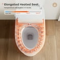 thumbnail image 3 of HOROW Modern Smart Toilet with Pump-assisted Flush,Warm Elongated Seat, Blackout Flush, Night Light, 3 of 13