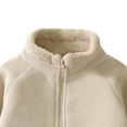 thumbnail image 5 of Abtuhar Boys and Girls Fall Winter Casual Outerwear and Jackets Solid Thick Fleece Zip‑up Coat with Side Pockets for 3‑15 Years, 5 of 5