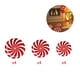 thumbnail image 3 of Pegatinas de pared de piso de Navidad DIY calcomanías murales de caramelo extraíbles autoadhesivas decoración del hogar 12 Piezas Advancent HA001836-00, 3 of 6