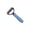 Blue, variant on FEOLGEHLY Double Sided Pet Dematting Comb for Dogs Cats - Undercoat Rake Deshedding Brush with Stainless Steel Rounded Tips Dual Teeth for Gentle Grooming - Versatile Dematting Comb (Blue)