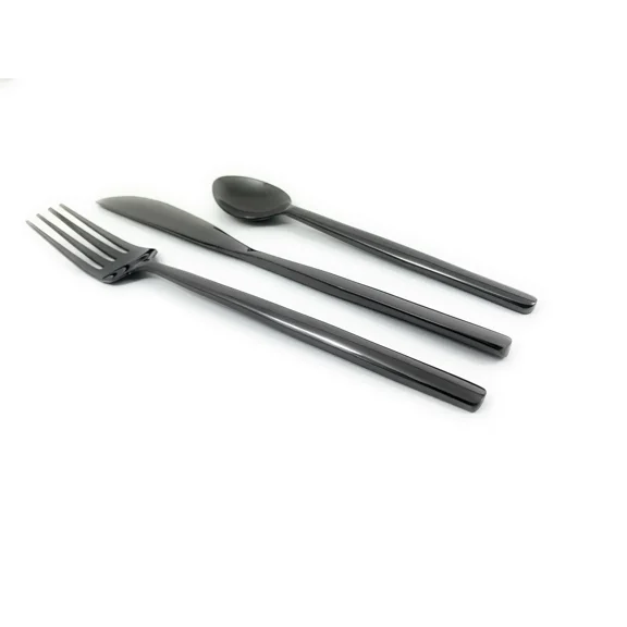 Vibhsa Stainless Steel Flatware 36-Piece Set (Dinner knives, Dinner Forks, Teaspoons)