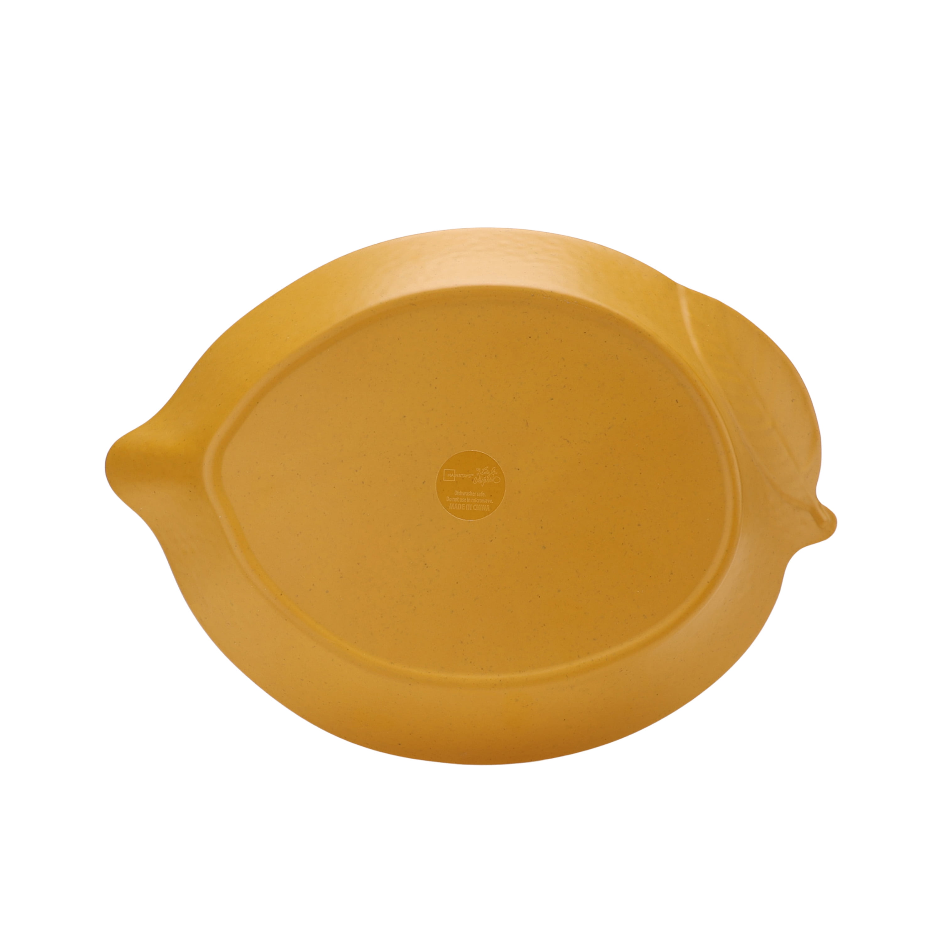 Mainstays by Becky G. & Alejandra Bamboo Melamine Figural Lemon
